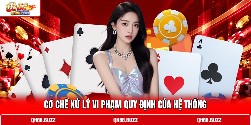 Cơ chế xử lý vi phạm quy định của hệ thống