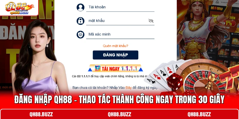 Đăng Nhập QH88 - Thao Tác Thành Công Ngay Trong 30 Giây