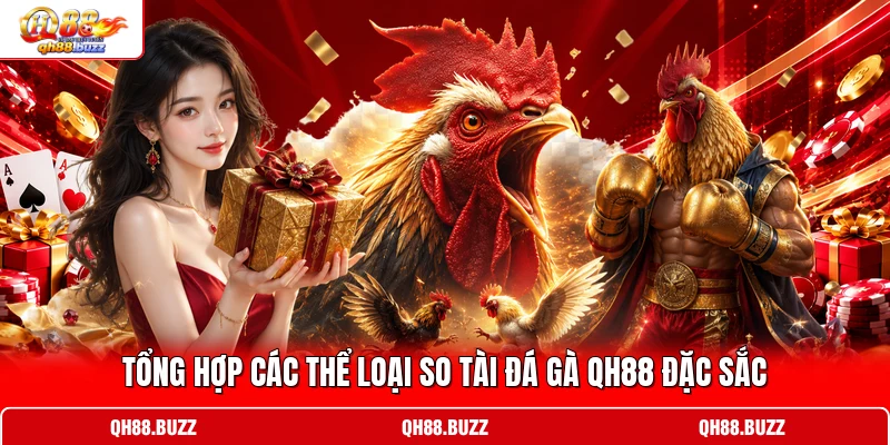 Tổng hợp các thể loại so tài đá gà QH88 đặc sắc