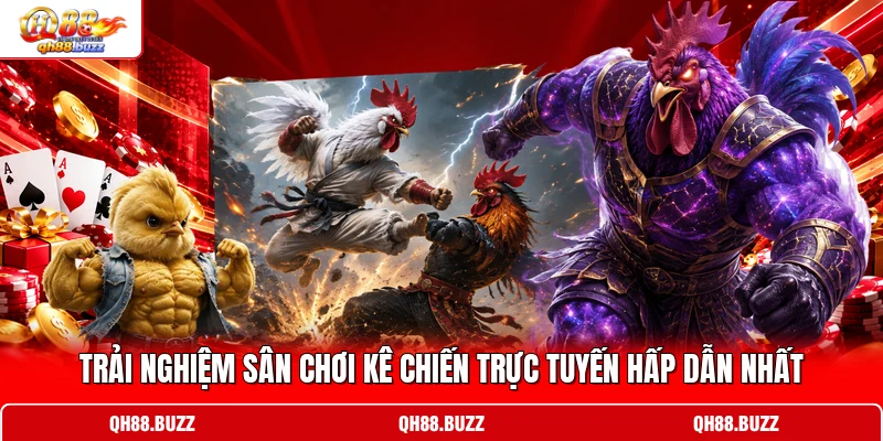 Trải nghiệm sân chơi kê chiến trực tuyến hấp dẫn nhất