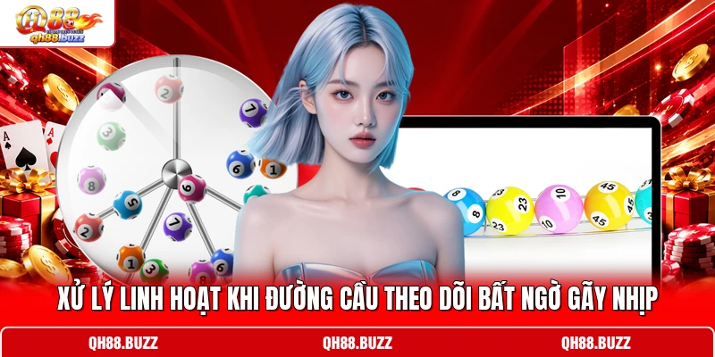 Xử lý linh hoạt khi đường cầu theo dõi bất ngờ gãy nhịp Xử lý linh hoạt khi đường cầu theo dõi bất ngờ gãy nhịp